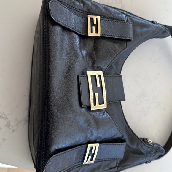 Fendi Black Leather Sweet Hobo - Picture 3 of 14